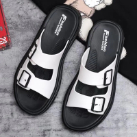 Sandal Pria Viral Terbaru - Sendal Selop jepit Cowo Lokal Kekinian sandal priamurah