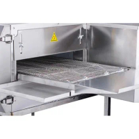 fully automatic commercial electric gas conveyor pizza oven for pizza baking