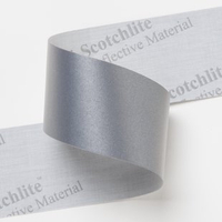 3M Scotchlite 8912N 反光布 反光帶 反光條 反光材料 5CM寬 銀色反光條 可水洗反光布  Safetylite
