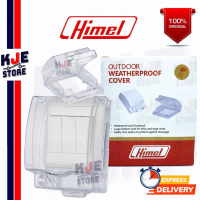 COD HIMEL IP55 Outdoor Weatherproof Cover - Waterproof Dustproof Soket Kalis Air Safety Outlet Cover
