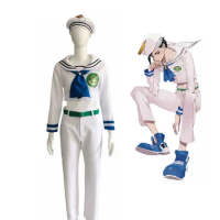 Anime JoJo'S Bizarre Adventure: Jojolion Higashikata Josuke Gappy Joojoo Cosplay Costume School Sailor Uniform Hallowen Suit