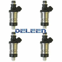 Deleen 4X fuel injector 06164-P05-A02 For 92-95 H onda C ivic Car Accessories