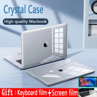 For Apple Macbook Pro 12 13.3 14 15 16 inch case A2779 A2780 Touch ID macbook 2022 Air 13 M1 M2 A2681 A2337 Cover Laptop Shell