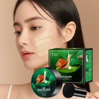 Mushroom Air Cushion Lightweight Concealer BB Cream Easy Long-lasting Not Foundation Snail Face Lose Cream CC Collagen To M O1T2