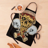 Pizza Jolly Roger Apron Customizable Kitchen For Women Kitchen Things Kitchens For Men Apron