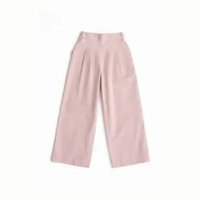 Celana Kulot Anak Perempuan Cokelat/ Maxi Cotton Corduroy culottes Brown/ RJG Little Garden 10-11 ta