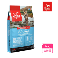 【Orijen】極緻 無穀六種鮮魚貓 5.4kg(貓飼料/貓糧/乾糧)