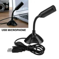 Mini Microphone For Computer USB Professionnel Dslr Gaming Condenser Microphone For PC Laptop Notebook