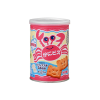 【三立製果】螃蟹造型保存罐餅乾 100g(防災食品/地震餅乾/登山露營)
