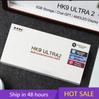 HK9 Ultra 2 AMOLED Smart Watch 2024 Gen 3 Reloj Inteligente Hombre Series 9 ChatGPT NFC Smart Watches 2GB ROM IWO Watch Ultra 9