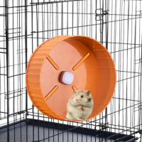 Hamster Wheel Environmentally Pet Wheel Silent Hamster Running Wheel Rotatory Jogging Disc Toy Set Small Pet for Hamsters