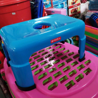 Bangku Plastik jengkok Lion star Tebal Kokoh