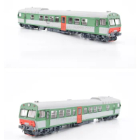 Scale 1/87 Simulation Train Model Czech Internal Combustion Railcar ACH2 Soviet EMU Train JLKN010 Finished Product Toy Display