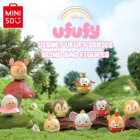 Genuine MINISO Disney Ufufy Series Figure Blind Bag Cute Figureanime Toy Ornament Model Collection Hobby Surprise Box Gift