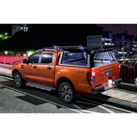 With Windows Steel Dual Cab Hardtop 4x4 Pick Up Pickup Truck Bed Canopy Topper for Ford Ranger Canopy