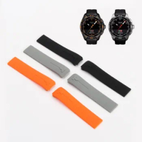 21mm Silicone Rubber Watch Strap Band Fits For Tissot T-Touch W/ Tool