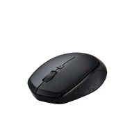 【KTNET】R10 4D無線光學滑鼠1600DPI 黑(2.4G/10M遠距360度/開關式省電設計/人體工學/迷你USB接收器)
