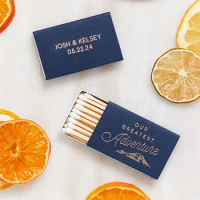 Personalized Matchboxes Our Greatest Adventure - Wedding Favors, Wedding Matches, Personalized Matches, Custom Matchbox, Outdoor