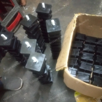 Rubber mounting genset 22kva -100kva . kotak