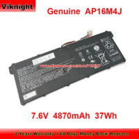 Genuine AP16M4J Battery 2Icp478104 for Acer Aspire 3 A315-22 A315-41-R7SB A315-42 A315-42-R7N2 A315-41-R9RC 7.6V 4870mAh 37Wh