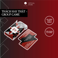 Bộ bài drinking game Thách Hay Thật, thẻ bài cards game truth or dare Ừng Ực