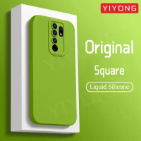 For Redmi Note8 Pro Case YIYONG Original Liquid Silicone Soft Cover For Xiaomi Xiomi Redmi Note 8 Pro Shockproof Phone Cases