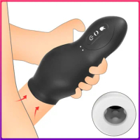 Vacuum Penis Pump Aircraft Cup for Men Training Enhancement Erectile Enlargement Enlarger Silicone Vibration Waterproof Sex Toys