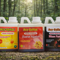Asy-Syifaa' Madu Super Eksklusif Beli 3 - Madu Ruqyah Ekstrak Bajakah & Hitam Paham Plus Air Zamzam 