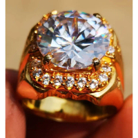 Batu permata missonite asli zirconia
