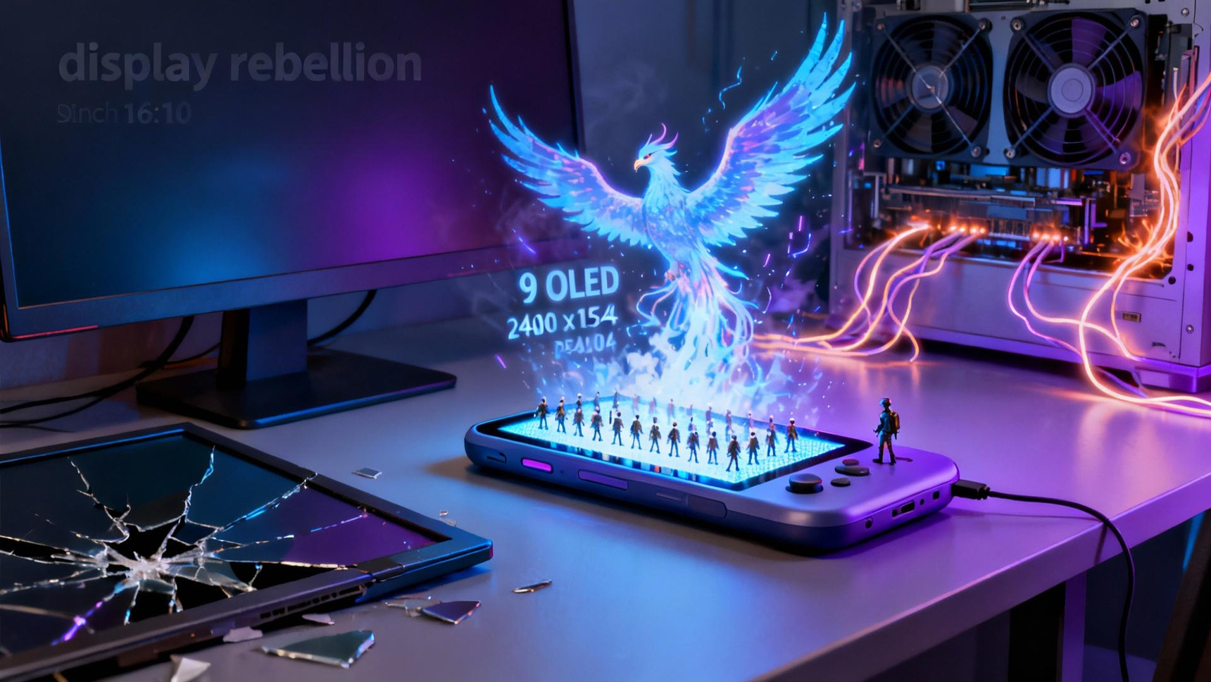AYANEO NEXT II、業界初の9インチOLEDディスプレイと前例のない