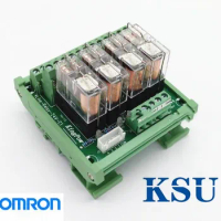 4-way relay module multi-channel solid state relay plc amplifier board 5A DC 24V DC 12V NPN/PNP breakout