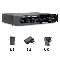 Professional Karaoke Mixer Reverberator 99 DSP Digital Audio Effector Stereoscopic Sound Effect KTV Microphone BT Effector