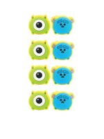 น้ำหอมคลิป Tsum Tsum Monster Inc Peach 4 ชิ้น สีหลากสี
