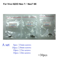 Full Set Screws For Vivo IQOO Neo 7 Screw on Motherboard Mainboard Replacement For Vivo IQOO Neo 7SE