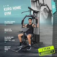 Kuro Home Gym - SVRG - Equipment Gym Machine - Strength Training - Gym Multifungsi - Alat Olahraga G