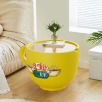 Cartoon creative coffee cups, living room sofas, corner tables, snack storage boxes, minimalist corner tables, side tables
