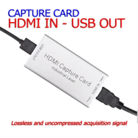 VC32 HDMI Capture Card Video Card Capture Box USB3.0 Drive-free Streaming Live Video Capture No compression