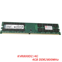 1 Pcs For Kingston DDR2 4GB KVR800D2N6/4G 1.8V 800MHz Desktop Memory Support AMD