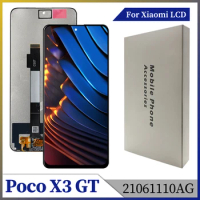 New Original For Xiaomi Poco X3 GT LCD Display 21061110AG Touch Screen Digitizer Assembly For Poco X3 GT LCD Screen Replacement
