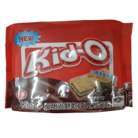 Kid-O 日清 三明治餅乾 巧克力口味 340g【康鄰超市】