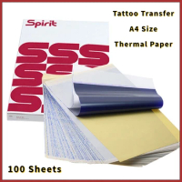 50pcs Transparent Tattoo Transfer Paper Tattoo Stencil Clear