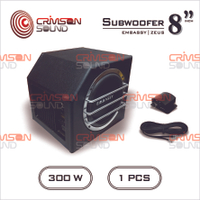 Speaker Subwoofer Bass Box Mobil AKTIF 8 Inch Embassy - Zeus