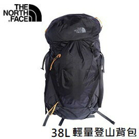 [THE NORTH FACE] 男女款 38L 多功能透氣專業登山包 黑 / NF0A3S5JMN8