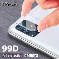 3Pcs Camera Lens Film For Samsung Galaxy A51 A71 Note 20 S20 S21 Ultra Plus FE A31 A21S M31 A02 A12 5G Camera Screen Protector