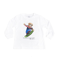POLO Ralph Lauren 長袖T恤 男女幼童裝 24M 經典小熊 T恤 長袖 長T-Shirt (現貨)▶指定Outlet商品5折起☆現貨【送禮首選★APP下單點數4倍送】
