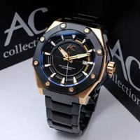 JAM TANGAN PRIA ALEXANDRE CHRISTIE AC9601 AC 9601 AUTOMATIC ORIGINAL GARANSI RESMI 1 TAHUN - silver 