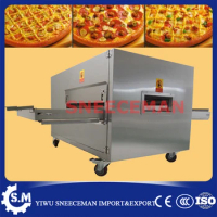 LPG pizza oven gas commercial pizza oven conveyor machine