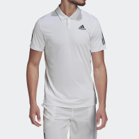 【adidas 愛迪達】Club Smu3s Polo 男 Polo衫 短袖上衣 吸濕 排汗 運動 網球 白(HF1815)