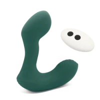 Wosilicone new hot selling prostate massager with remote control vibrators male electric prostate massager vibrator sex toy