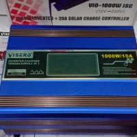 Solar Power Inverter 1000 watt 12v & Controller Charger 20a - VISERO